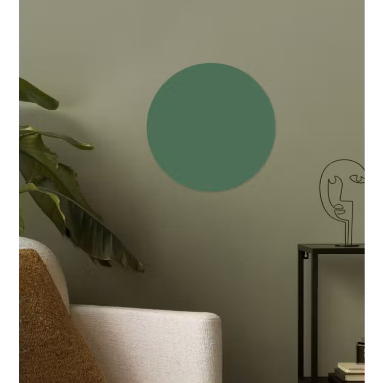 Deep - Sagewood - Groen Wandcirkel behangsticker klein 186 -sfeer2
