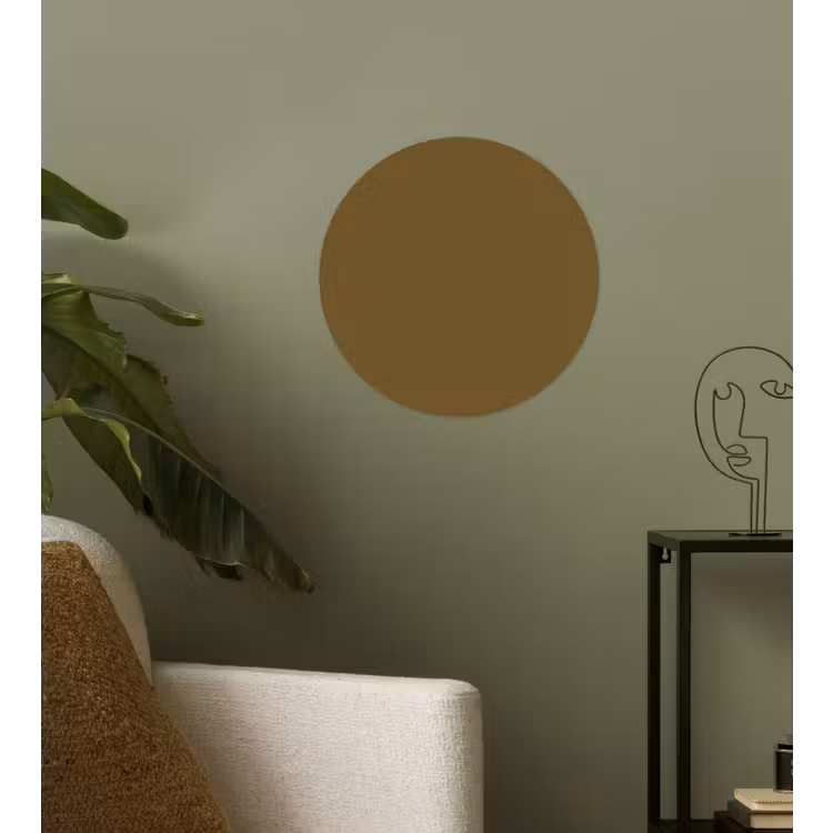 Hunter - Groen - Herfst Wandcirkel behangsticker klein 186 -sfeer2