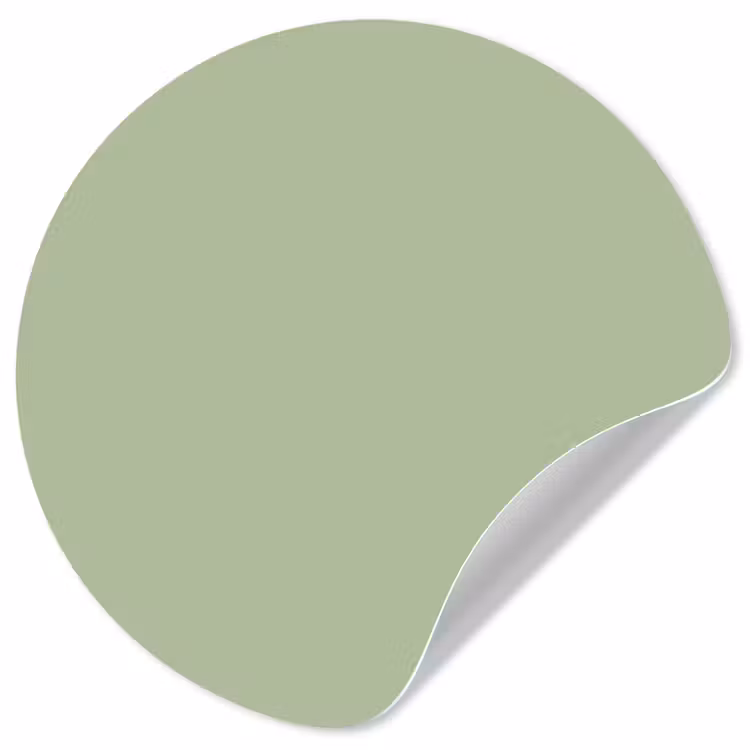 Spring - Sprint - Groen Wandcirkel behangsticker klein 186 -3d