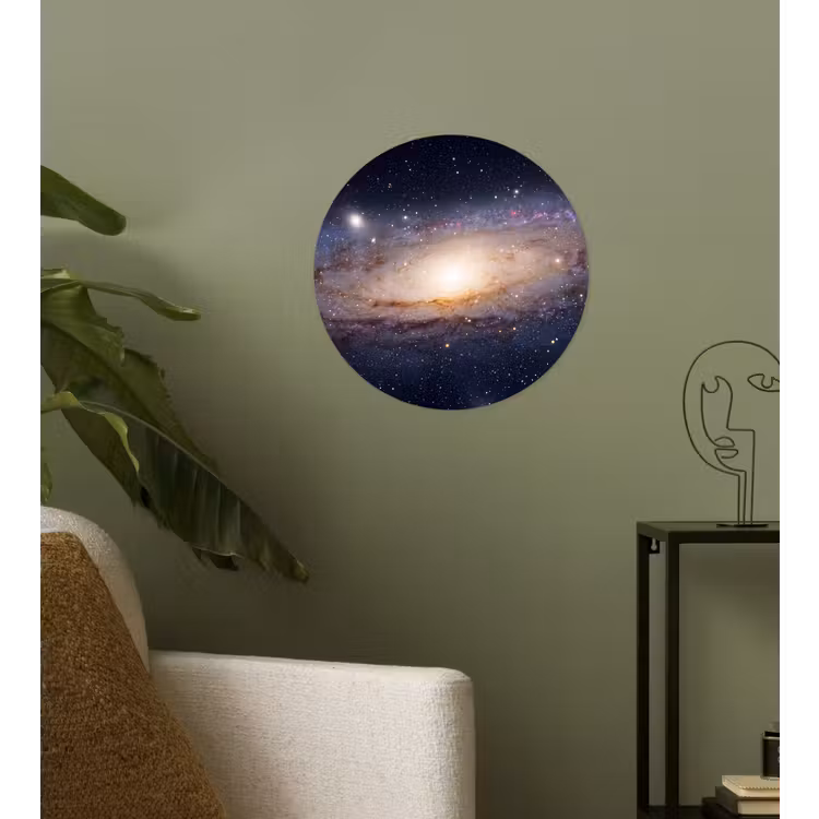 Behangcirkel - Sterrenstelsel - Ruimte - Kosmos - Sterrenstelsel - Ruimte - Kosmos Wandcirkel behangsticker klein