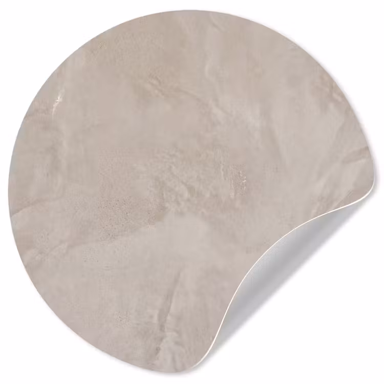 Textuur - Wand - Modern - Beige - Abstract Wandcirkel behangsticker klein -3d
