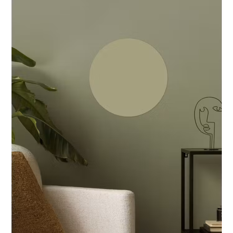 Vintage - Sage - Groen Wandcirkel behangsticker klein 186 -sfeer2