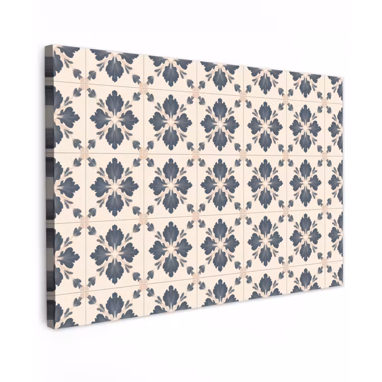Bladvorm - Klassiek - Kleurrijk Tuinposter op houten frame 2 cm dik klein 845 -3d