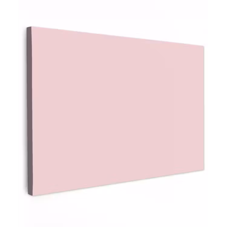 Blush - Pink - Roze Tuinposter op houten frame 2 cm dik klein 845 -3d