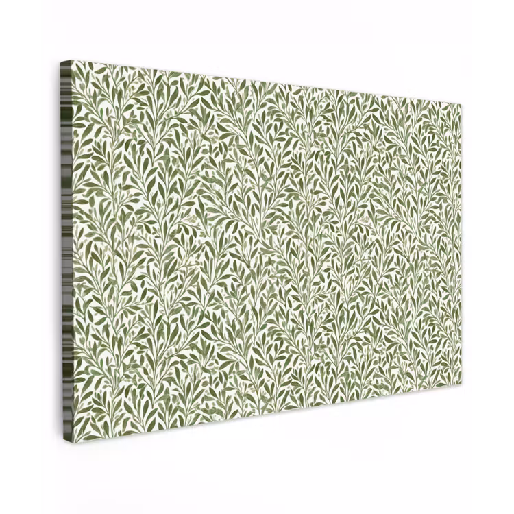 Botanisch - Takken - Groen Tuinposter op houten frame 2 cm dik klein 845 -3d