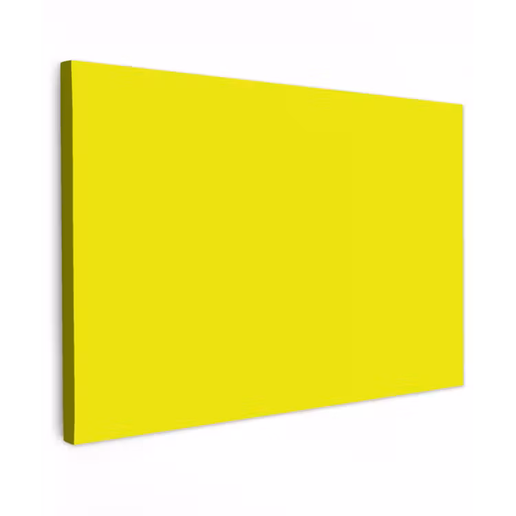 Bright - Canary - Geel Tuinposter op houten frame 2 cm dik klein 845 -3d