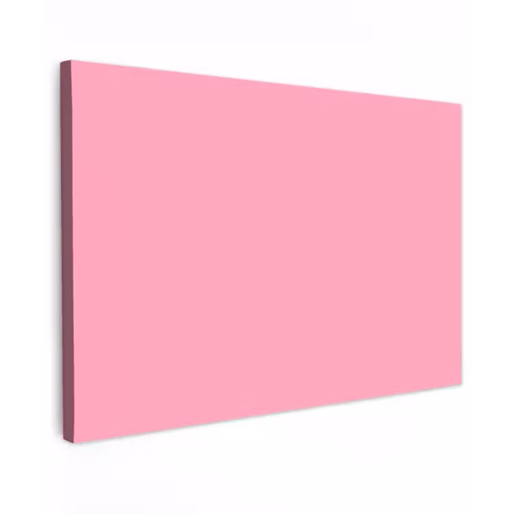 Bubblegum - Pink - Roze Tuinposter op houten frame 2 cm dik klein 845 -3d