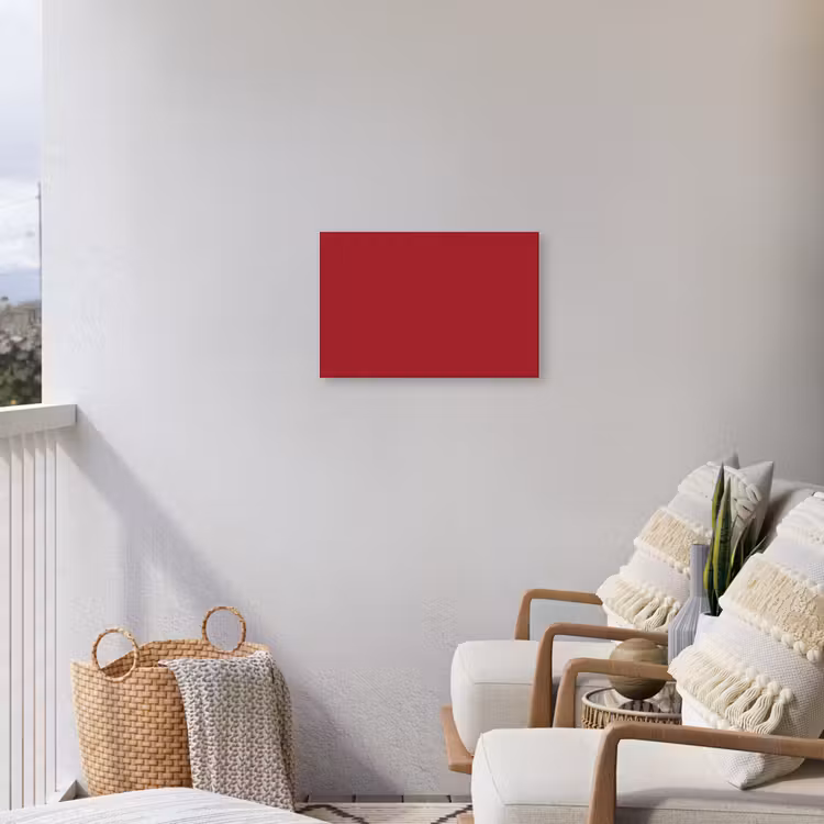 Burgundy - Wine - Rood Tuinposter op houten frame 2 cm dik klein 845 -sfeer1