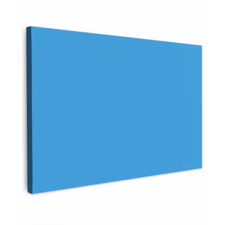 Cerulean - Breeze - Blauw Tuinposter op houten frame 2 cm dik klein 845 -3d