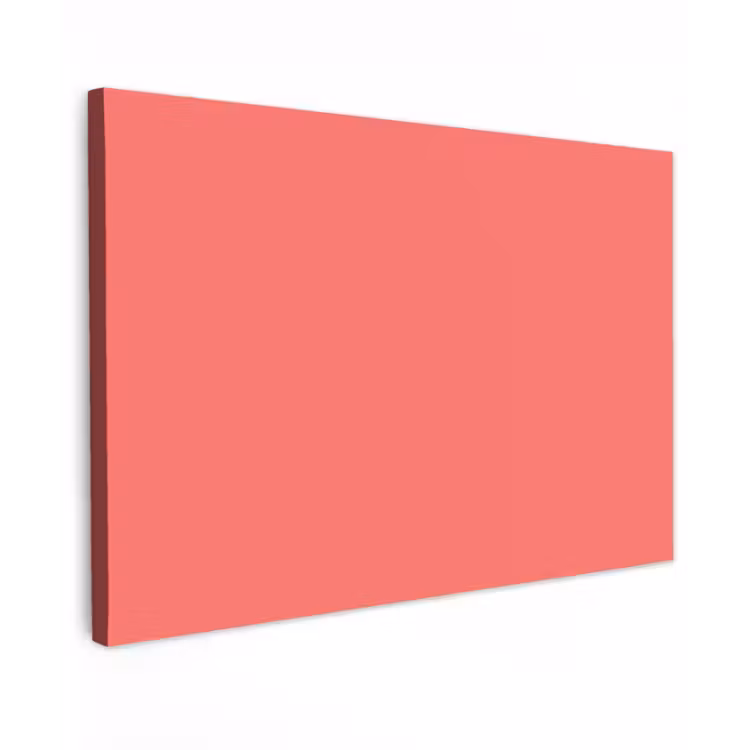 Coral - Punch - Koraal Tuinposter op houten frame 2 cm dik klein 845 -3d