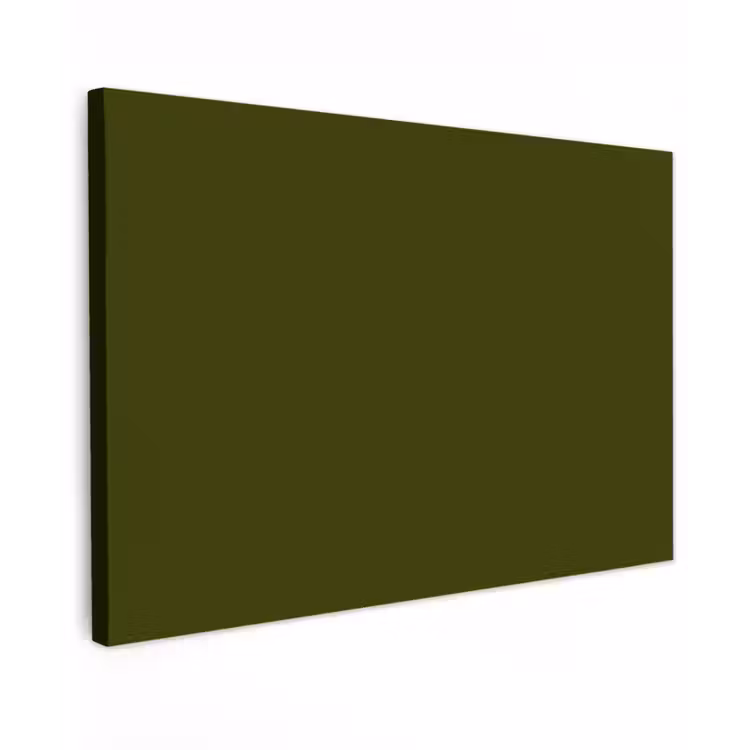 Dark - Olive - Groen Tuinposter op houten frame 2 cm dik klein 845 -3d