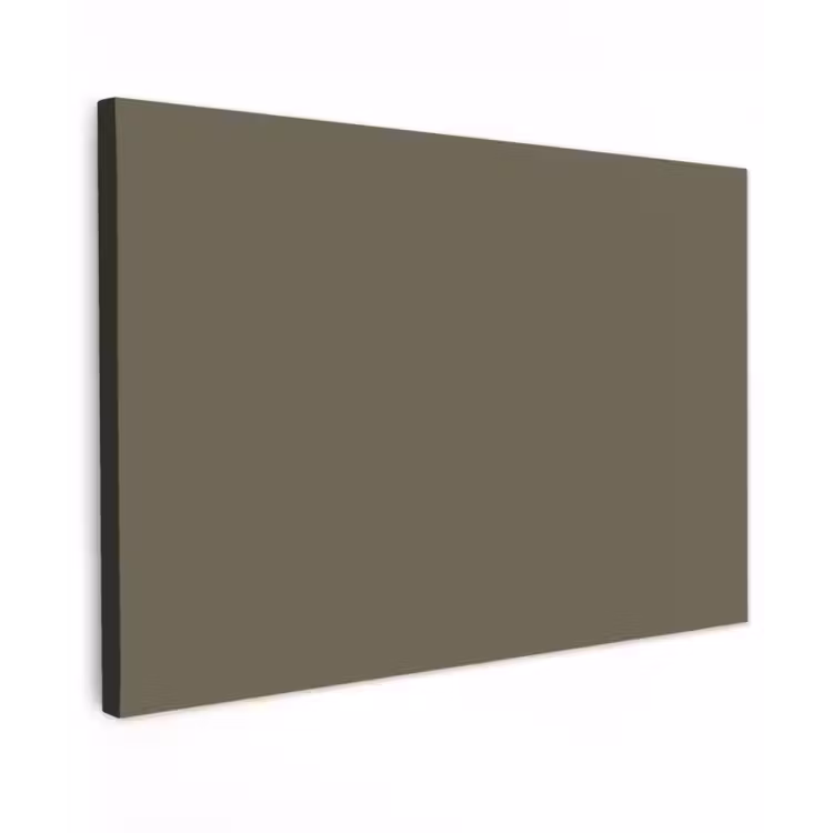 Deep - Khaki - Groen Tuinposter op houten frame 2 cm dik klein 845 -3d