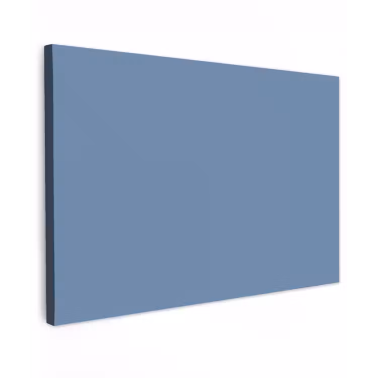 Denim - Breeze - Blauw Tuinposter op houten frame 2 cm dik klein 845 -3d