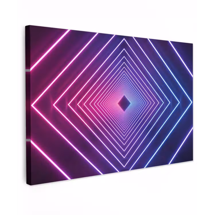 Driedimensionaal - Tunnel - Ruimte Tuinposter op houten frame 2 cm dik klein -3d