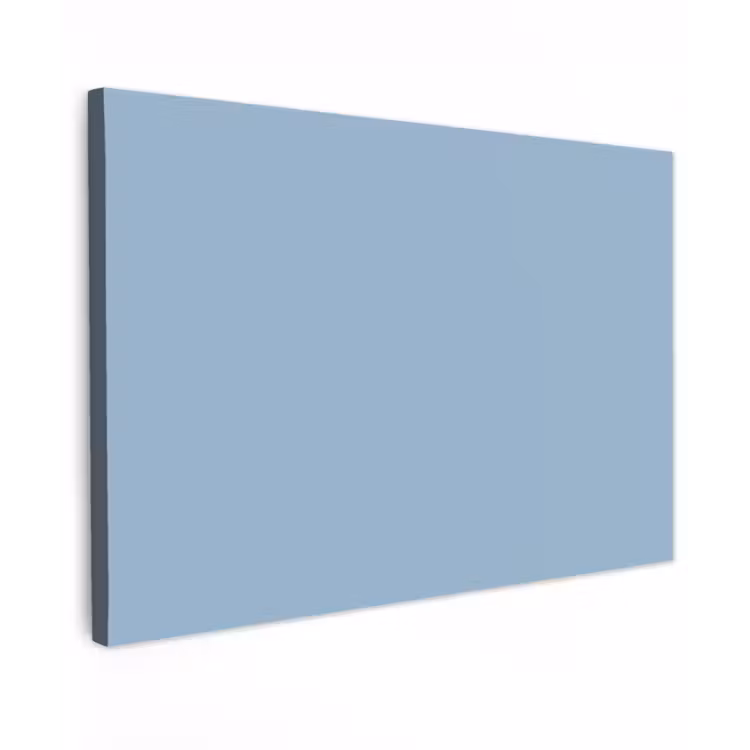Dusty - Denim - Blauw Tuinposter op houten frame 2 cm dik klein 845 -3d