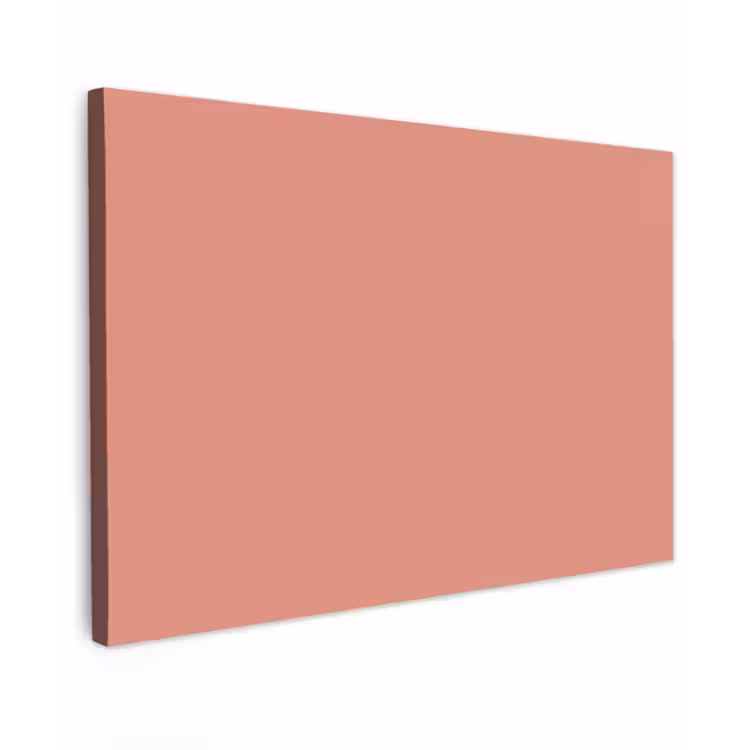 Earthy - Rose - Koraal Tuinposter op houten frame 2 cm dik klein 845 -3d