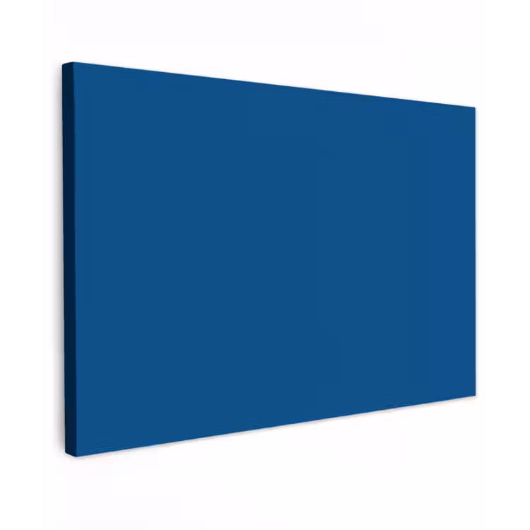 Free - Groove - Blauw Tuinposter op houten frame 2 cm dik klein 845 -3d
