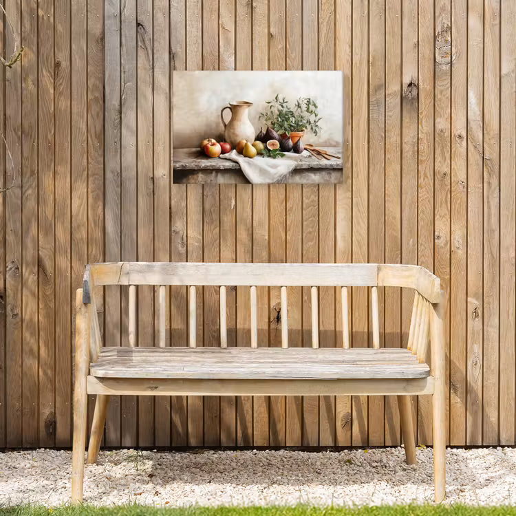 Fruit - Kruiden - Landelijk Tuinposter op houten frame 2 cm dik klein -sfeer4