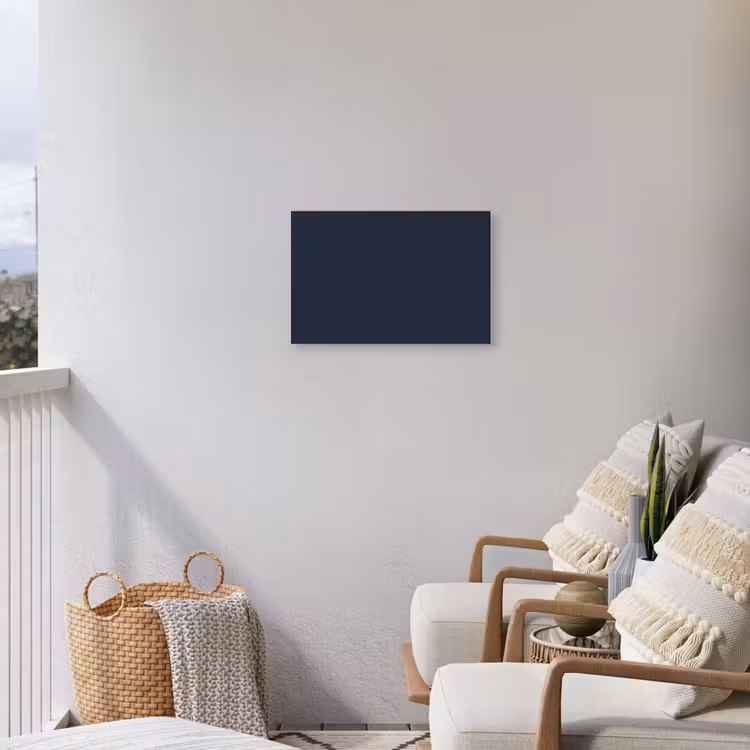 Geldersblauw - Blauw - Klassiek Tuinposter op houten frame 2 cm dik klein 845 -sfeer1