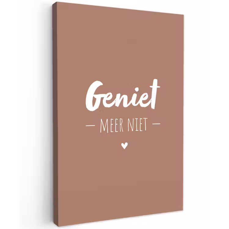 geniet-roze-2-3 Tuinposter op houten frame 2 cm dik klein -3d