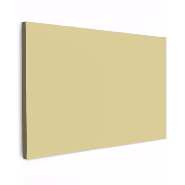 Golden - Clover - Geel Tuinposter op houten frame 2 cm dik klein 845 -3d