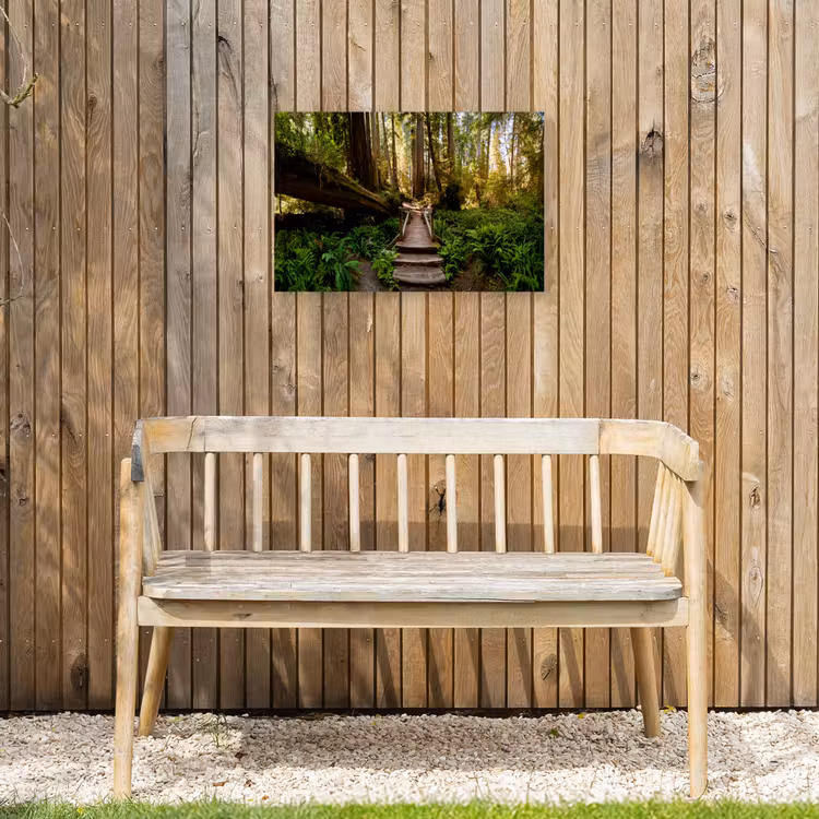 Jungle - Natuur - Trap - Bomen Tuinposter op houten frame 2 cm dik klein -sfeer4