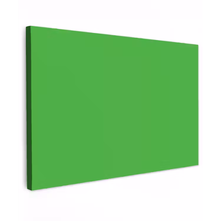 Kelly - Green - Groen Tuinposter op houten frame 2 cm dik klein 845 -3d