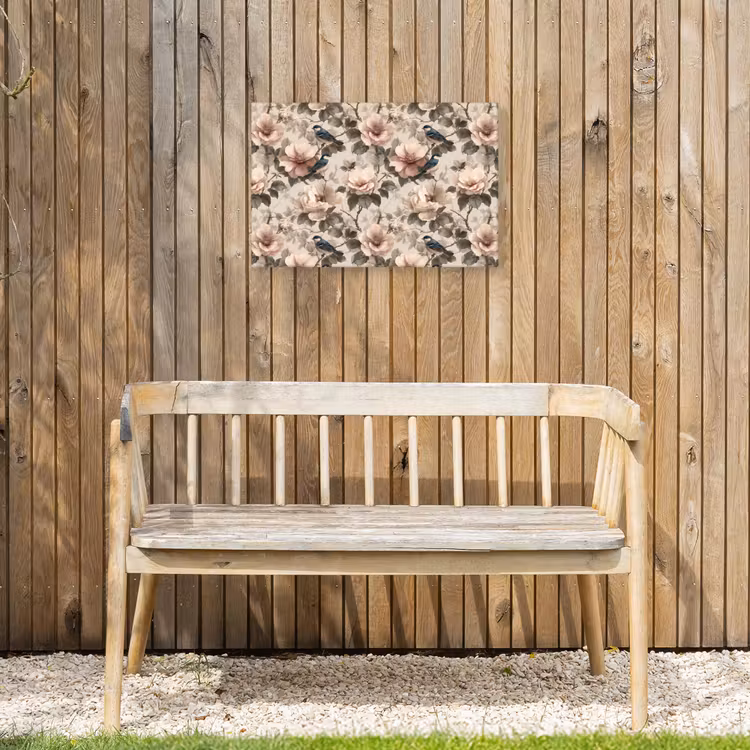 Klassiek - Vogels - Kleurrijk Tuinposter op houten frame 2 cm dik klein 845 -sfeer4