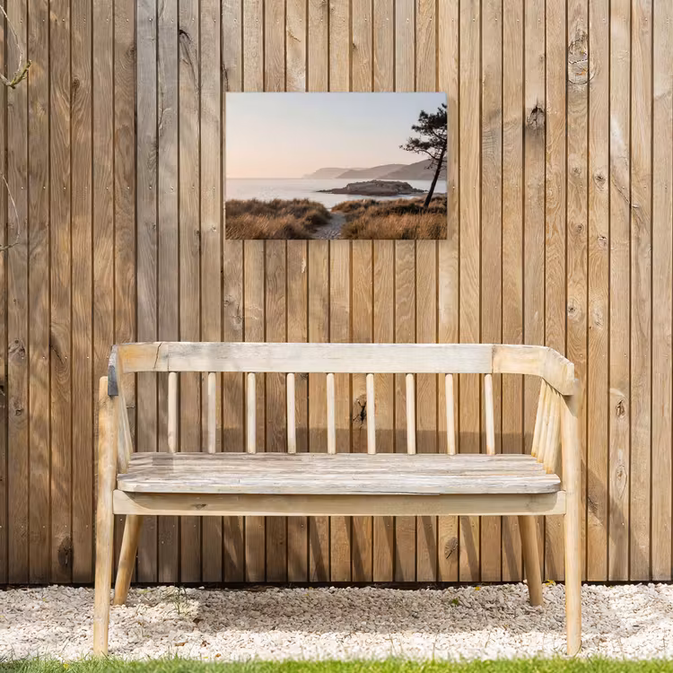 Landschap - Kust - Duinen Tuinposter op houten frame 2 cm dik klein -sfeer4
