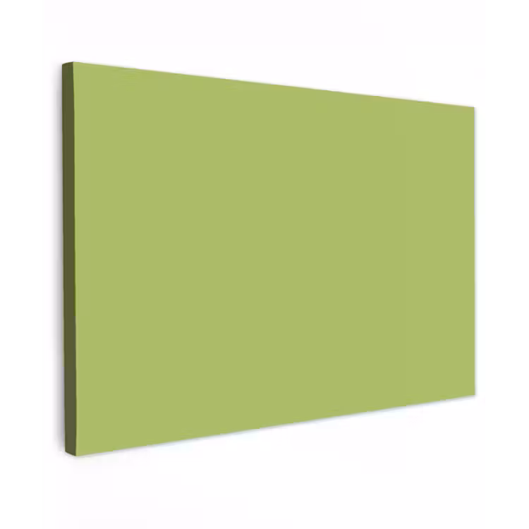 Lime - Glow - Groen Tuinposter op houten frame 2 cm dik klein 845 -3d