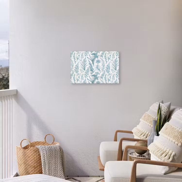 Lovely - Garden - Emerald Tuinposter op houten frame 2 cm dik klein 845 -sfeer1