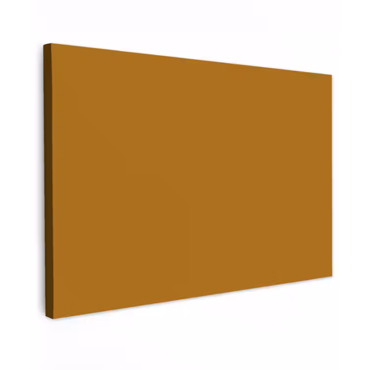 Ocre - Gold - Geel Tuinposter op houten frame 2 cm dik klein 845 -3d