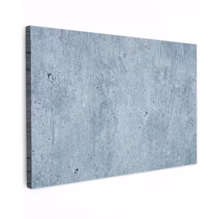 Oppervlak - Ruw - Abstract - Modern - Grijs Tuinposter op houten frame 2 cm dik klein -3d