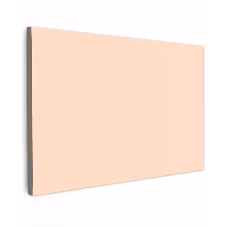 Pale - Peach - Nude Tuinposter op houten frame 2 cm dik klein 845 -3d