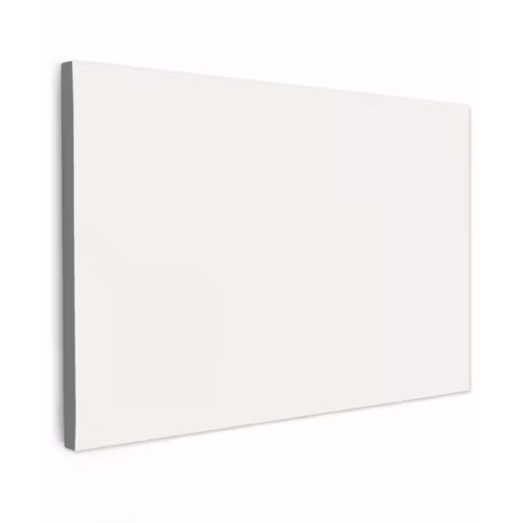 Pure - Alabaster - Wit Tuinposter op houten frame 2 cm dik klein 845 -3d