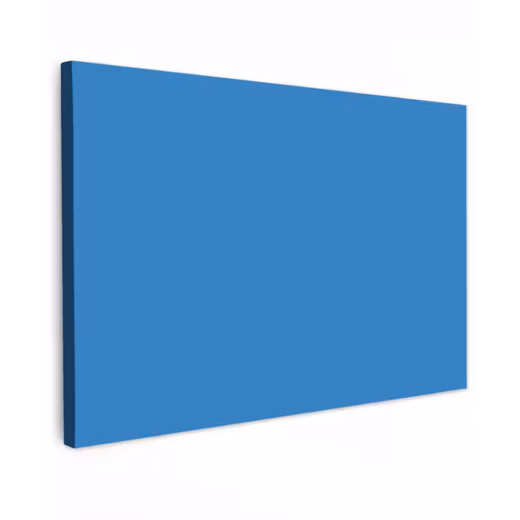 Royal - Blue - Blauw Tuinposter op houten frame 2 cm dik klein 845 -3d