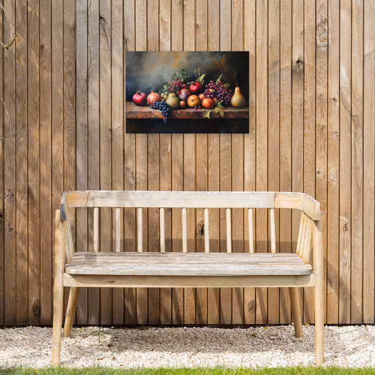 Rustiek - Stilleven - Fruit Tuinposter op houten frame 2 cm dik klein -sfeer4