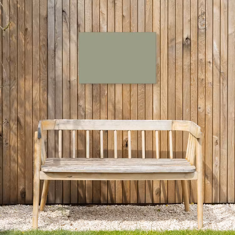 Sage - Mist - Groen Tuinposter op houten frame 2 cm dik klein 845 -sfeer4