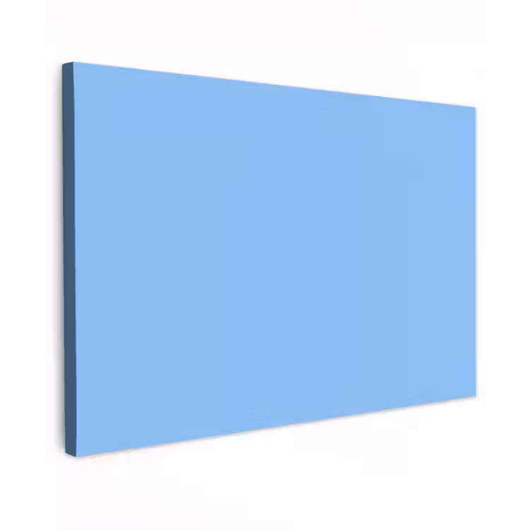 Sky - Glow - Blauw Tuinposter op houten frame 2 cm dik klein 845 -3d