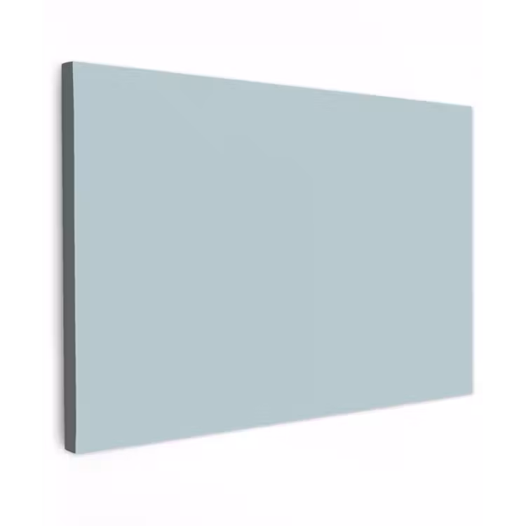 Slate - Blue - Blauw Tuinposter op houten frame 2 cm dik klein 845 -3d
