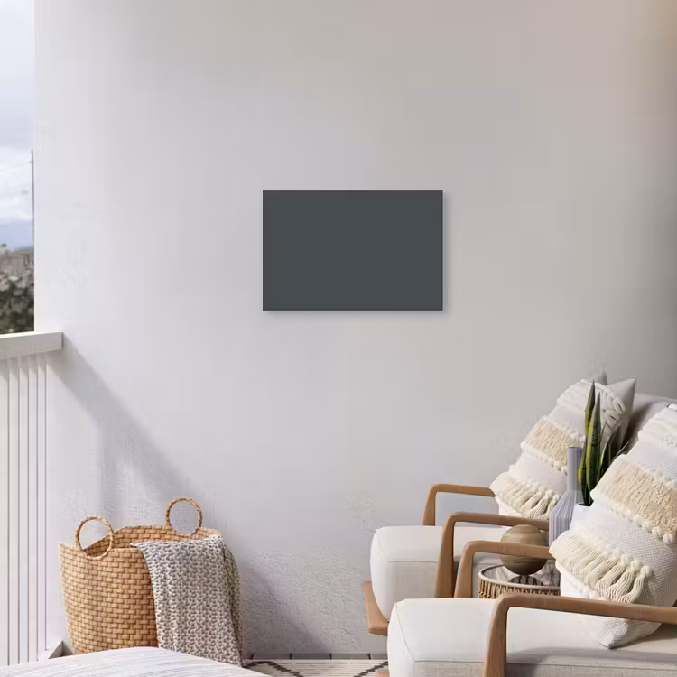 Slate - Millstone - Grijs Tuinposter op houten frame 2 cm dik klein 845 -sfeer1