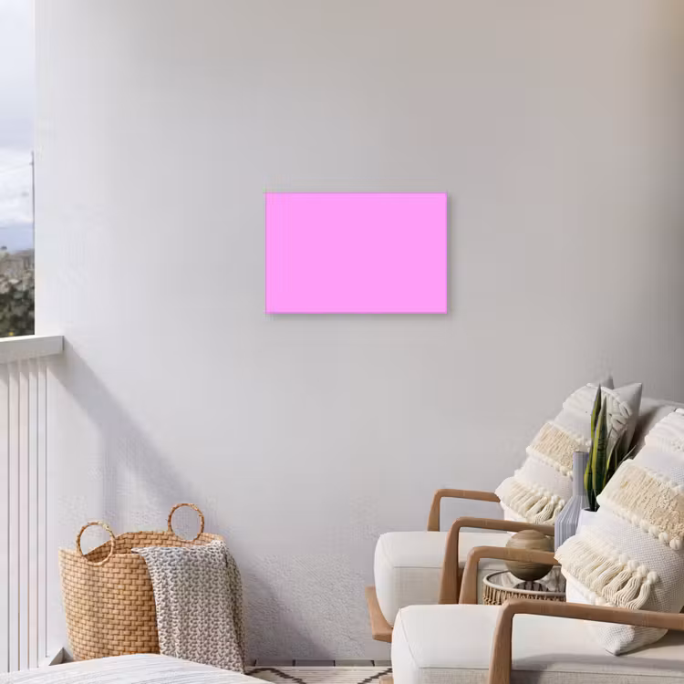 Soft - Lavender - Roze Tuinposter op houten frame 2 cm dik klein 845 -sfeer1