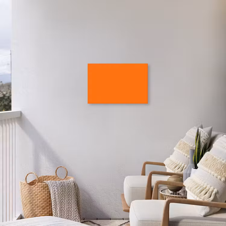 Spiced - Pumpkin - Oranje Tuinposter op houten frame 2 cm dik klein 845 -sfeer1