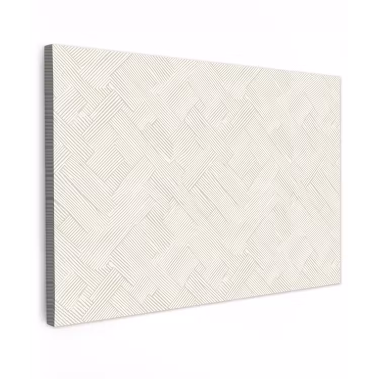 Textuur - Abstract - Beige Tuinposter op houten frame 2 cm dik klein 845 -3d
