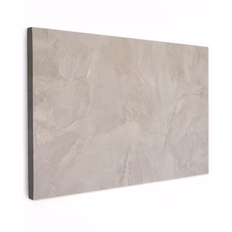 Textuur - Wand - Modern - Beige - Abstract Tuinposter op houten frame 2 cm dik klein -3d