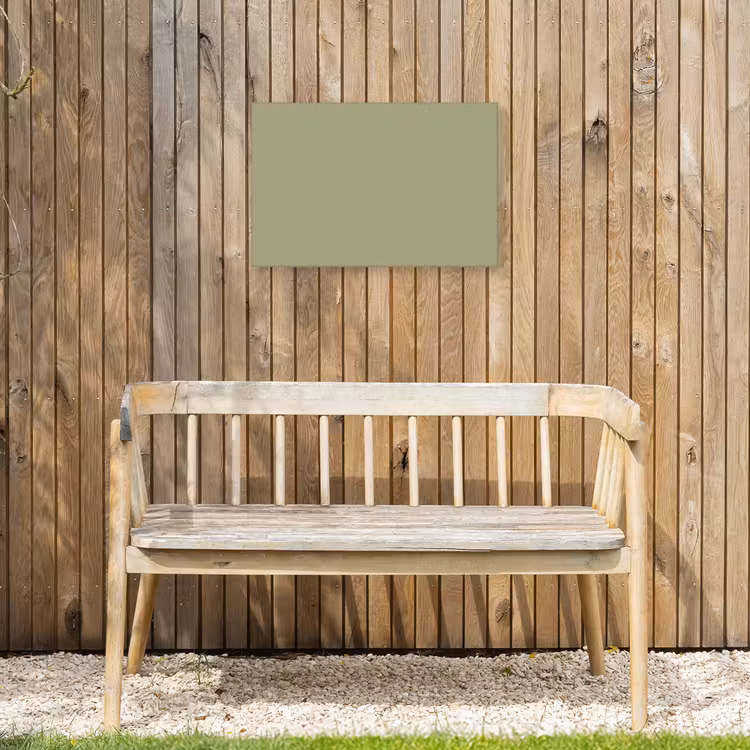 Vintage - Sage - Groen Tuinposter op houten frame 2 cm dik klein 845 -sfeer4