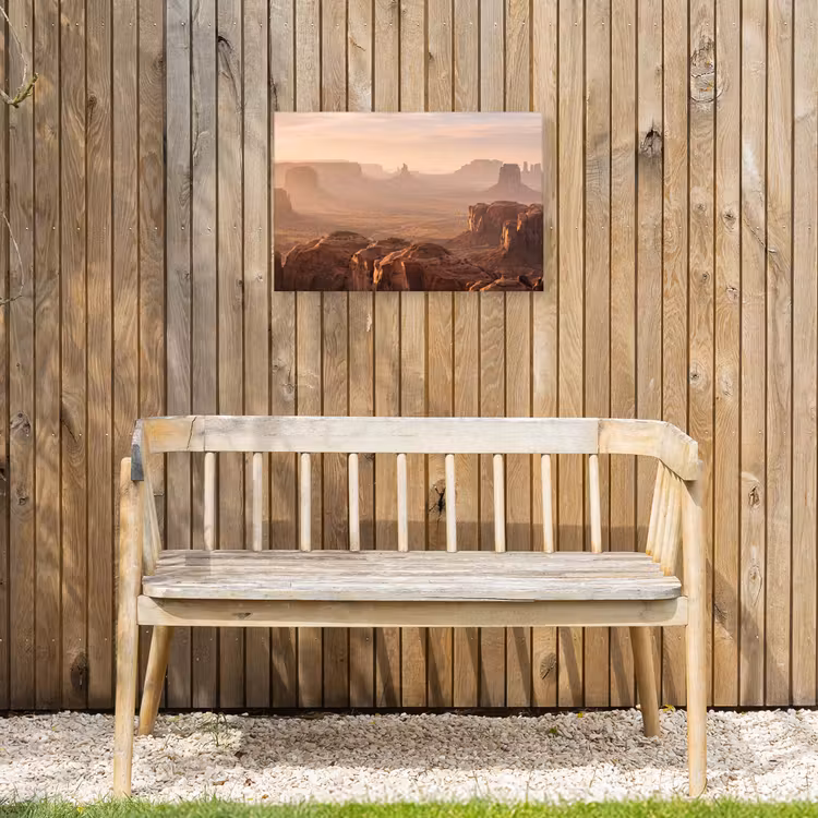 Woestijn - Landschap - Natuur Tuinposter op houten frame 2 cm dik klein -sfeer4