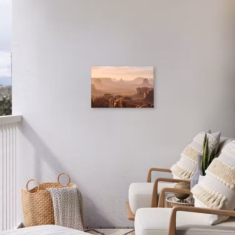 Woestijn - Landschap - Natuur Tuinposter op houten frame 2 cm dik klein -sfeer1