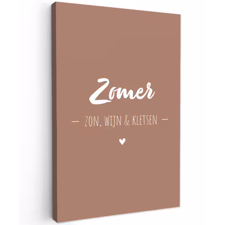 zomer-roze-2-3 Tuinposter op houten frame 2 cm dik klein -3d