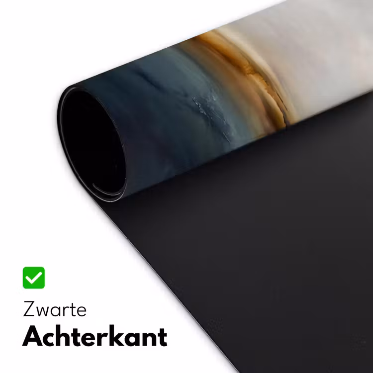 Abstract - Horizon - Water - Modern - Beige Muismat XXL klein -sfeer2